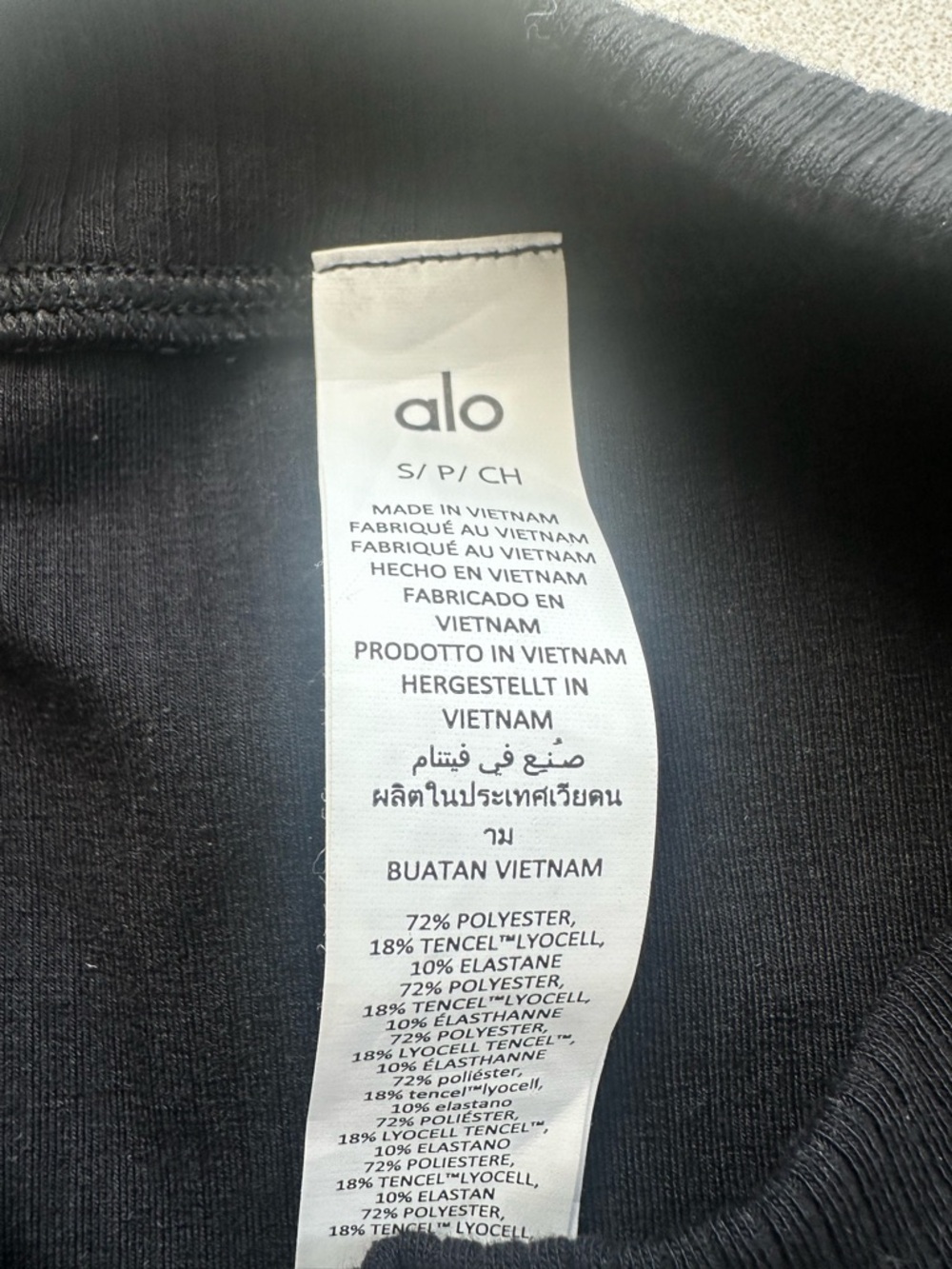 ALO Wellness Ribbed Flaunt Tank Size Small - Picture 10 of 10